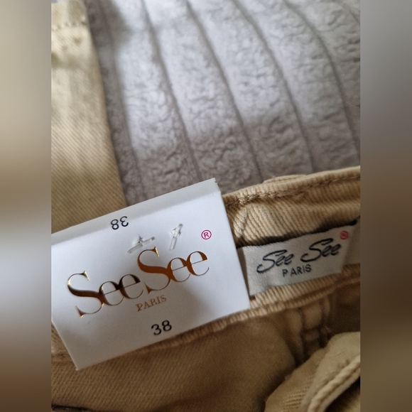 Straight leg cotton trousers - Picture 8 of 8